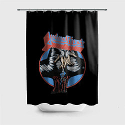 Шторка для душа Judas Priest, цвет: 3D-принт