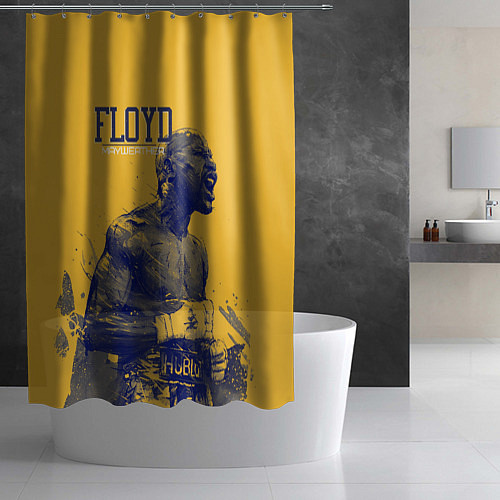 Шторка для ванной Floyd / 3D-принт – фото 2