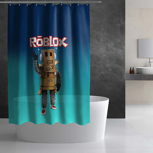 Шторка для ванной ROBLOX / 3D-принт – фото 2