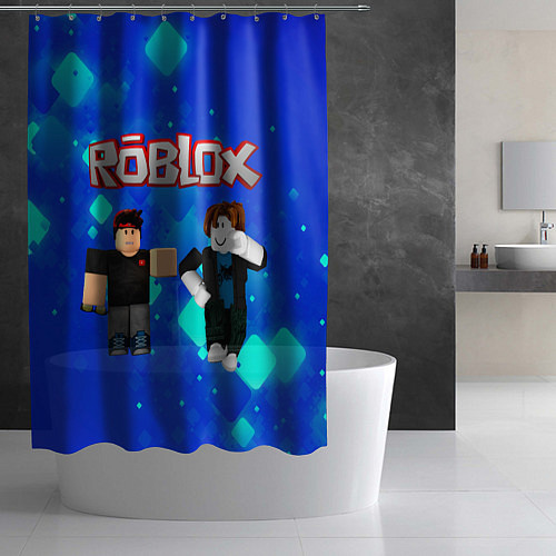Шторка для ванной ROBLOX / 3D-принт – фото 2