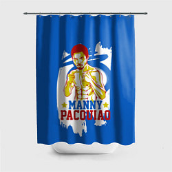 Шторка для ванной Manny Pacquiao
