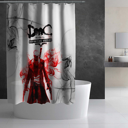 Шторка для ванной Devil may cry / 3D-принт – фото 2