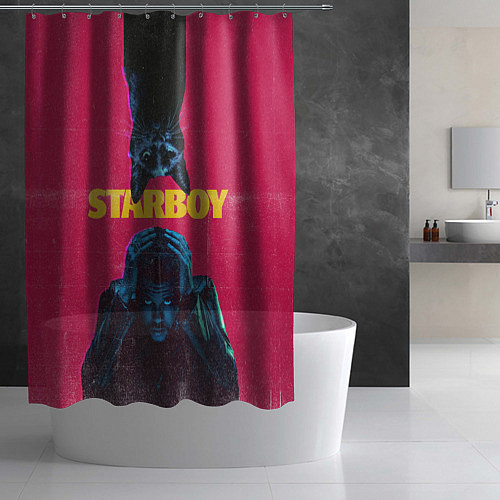 Шторка для ванной STARBOY / 3D-принт – фото 2