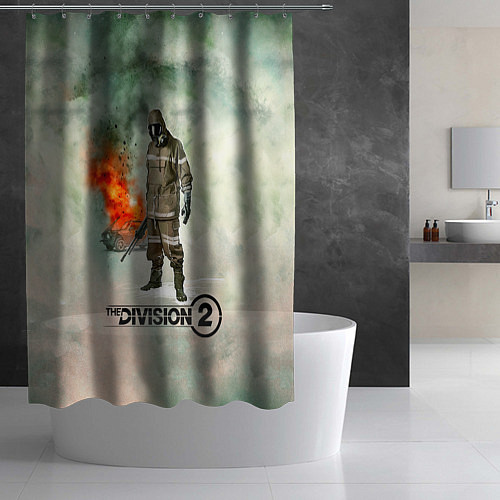 Шторка для ванной The Division 2 / 3D-принт – фото 2