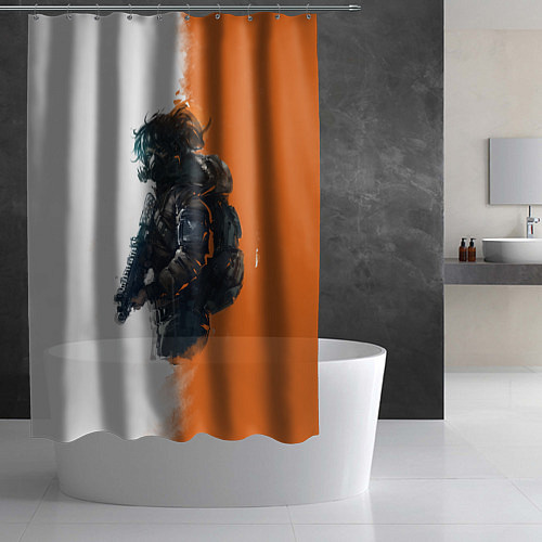 Шторка для ванной The Division 2 Defender / 3D-принт – фото 2