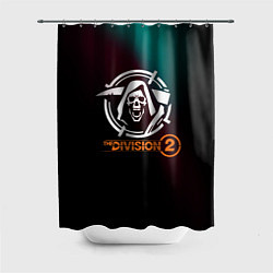 Шторка для душа The Division 2 Logo, цвет: 3D-принт