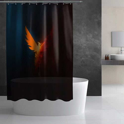 Шторка для ванной The Division 2 / 3D-принт – фото 2