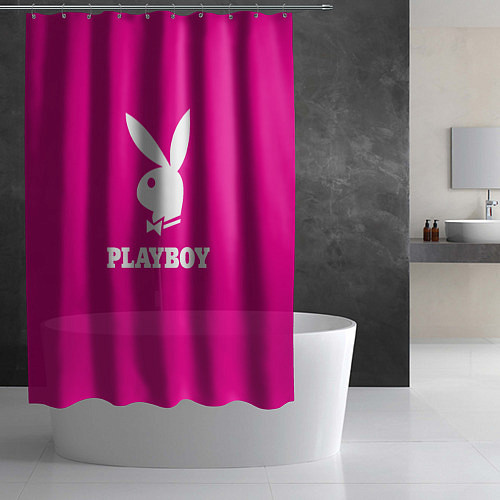Шторка для ванной PLAYBOY / 3D-принт – фото 2