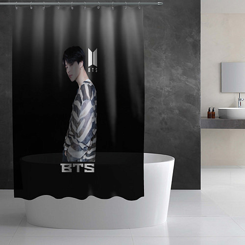 Шторка для ванной BTS / 3D-принт – фото 2