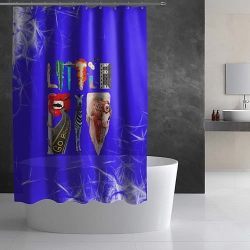 Шторка для ванной Little Big / 3D-принт – фото 2