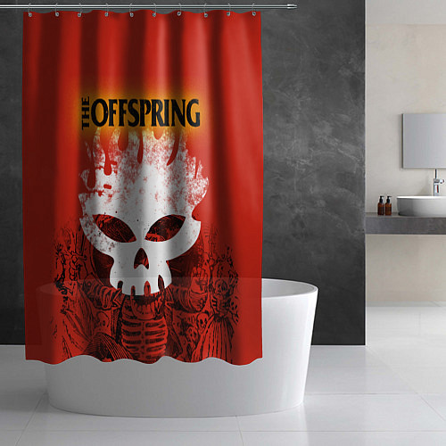 Шторка для ванной The Offspring / 3D-принт – фото 2
