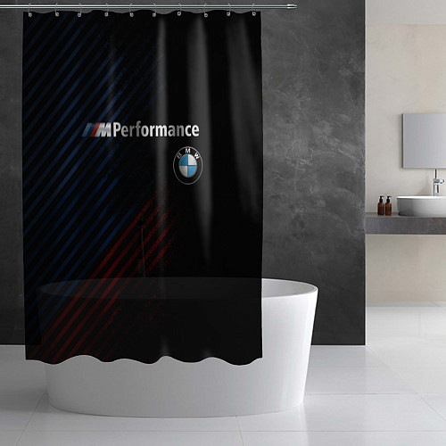 Шторка для ванной BMW PERFORMANCE / 3D-принт – фото 2