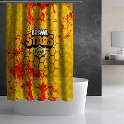 Шторка для душа Brawl Stars, цвет: 3D-принт — фото 2