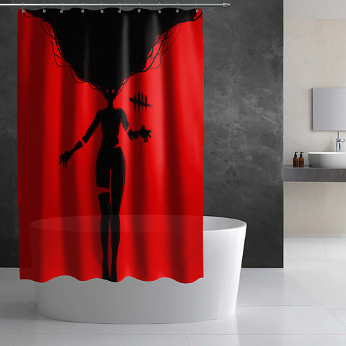 Шторка для ванной Dead by Daylight / 3D-принт – фото 2