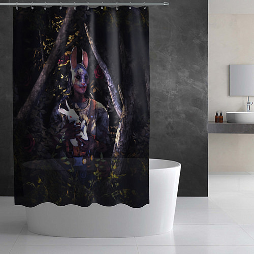 Шторка для ванной Dead by Daylight / 3D-принт – фото 2