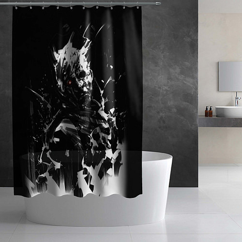 Шторка для ванной Dead by Daylight / 3D-принт – фото 2