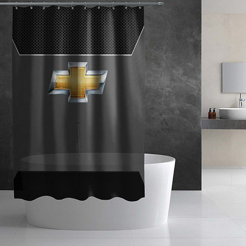 Шторка для ванной CHEVROLET / 3D-принт – фото 2