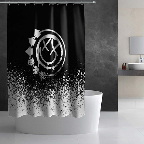 Шторка для ванной Blink-182 7 / 3D-принт – фото 2