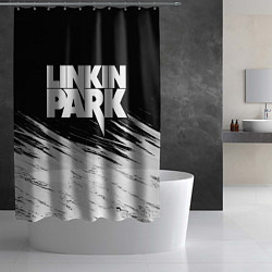 Шторка для душа LINKIN PARK 9, цвет: 3D-принт — фото 2