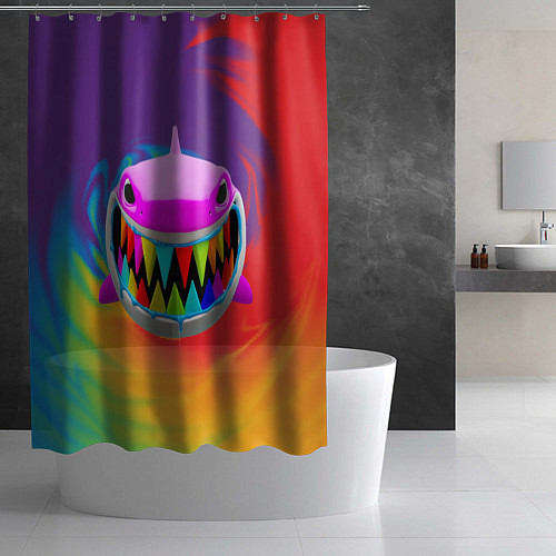 Шторка для ванной 6IX9INE- GOOBA / 3D-принт – фото 2