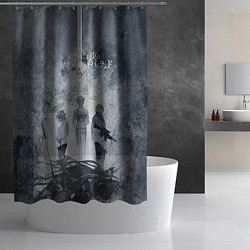 Шторка для душа The Promised Neverland, цвет: 3D-принт — фото 2