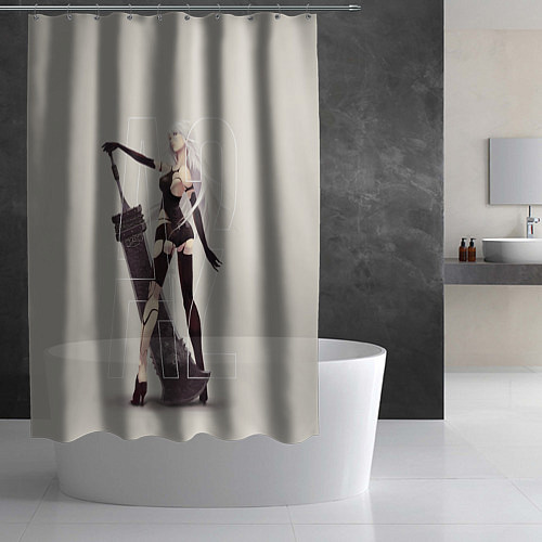 Шторка для ванной A2 / 3D-принт – фото 2