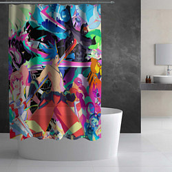 Шторка для душа PROMARE, цвет: 3D-принт — фото 2