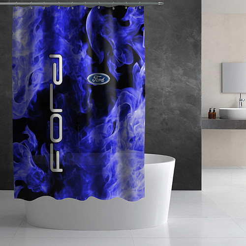 Шторка для ванной FORD / 3D-принт – фото 2