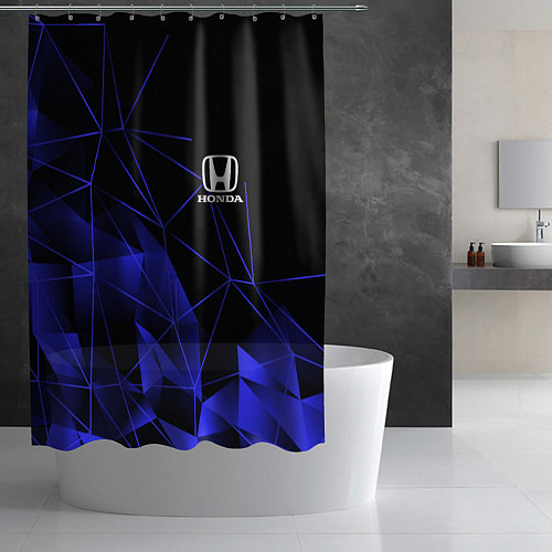 Шторка для ванной HONDA / 3D-принт – фото 2