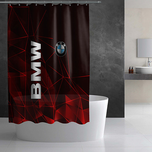 Шторка для ванной BMW / 3D-принт – фото 2