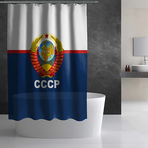 Шторка для ванной СССР / 3D-принт – фото 2