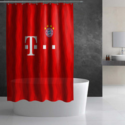 Шторка для душа FC Bayern Munchen, цвет: 3D-принт — фото 2