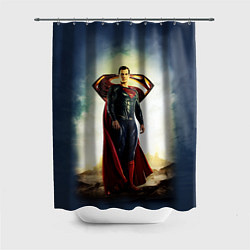 Шторка для душа Superman, цвет: 3D-принт