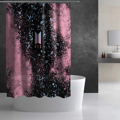 Шторка для ванной BTS / 3D-принт – фото 2