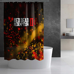 Шторка для душа RED DEAD REDEMPTION 2, цвет: 3D-принт — фото 2