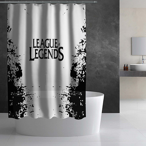 Шторка для ванной League of legends / 3D-принт – фото 2