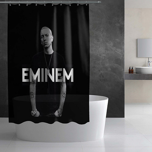 Шторка для ванной EMINEM / 3D-принт – фото 2