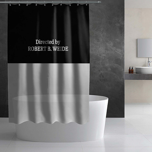Шторка для ванной Directed by ROBERT B WEIDE / 3D-принт – фото 2