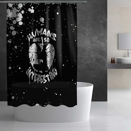 Шторка для ванной Death Note / 3D-принт – фото 2