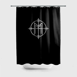 Шторка для душа Marilyn Manson, цвет: 3D-принт