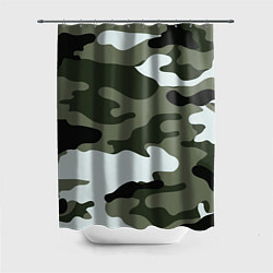 Шторка для душа Camouflage 2, цвет: 3D-принт