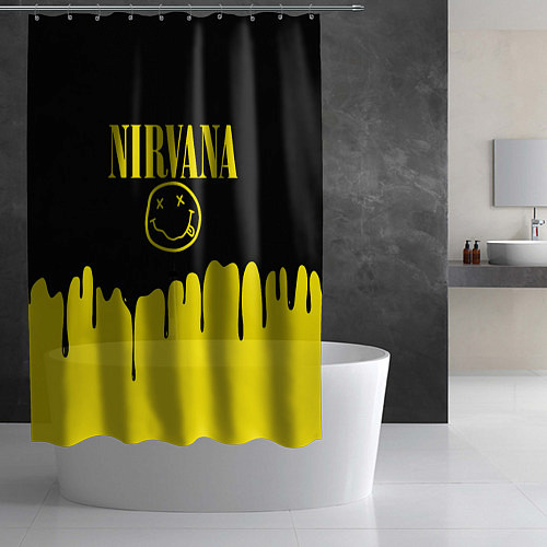 Шторка для ванной Nirvana / 3D-принт – фото 2