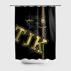 Шторка для душа Таджикистан, цвет: 3D-принт
