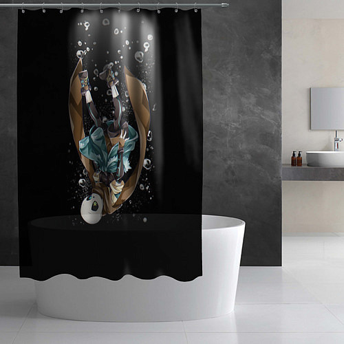 Шторка для ванной UNDERTALE / 3D-принт – фото 2