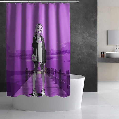 Шторка для ванной Zero Two / 3D-принт – фото 2