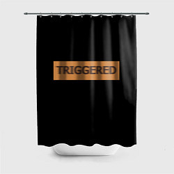 Шторка для душа Triggered, цвет: 3D-принт