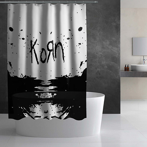 Шторка для ванной Korn / 3D-принт – фото 2