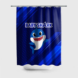 Шторка для ванной BABY SHARK БЭБИ ШАРК