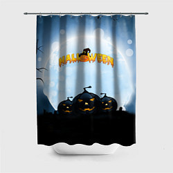 Шторка для ванной Halloween Pumpkin