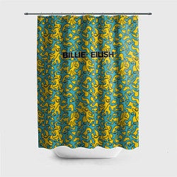 Шторка для душа Билли Айлиш, цвет: 3D-принт